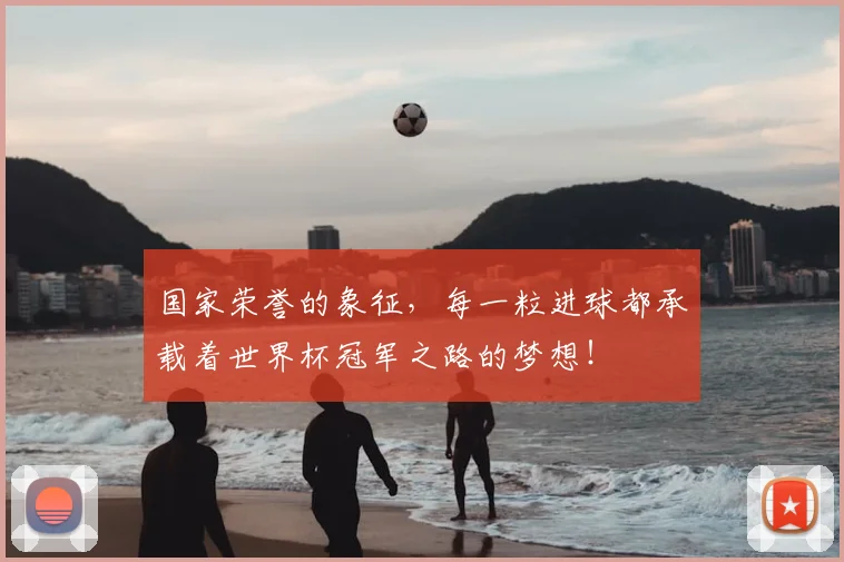 国家荣誉的象征，每一粒进球都承载着世界杯冠军之路的梦想！